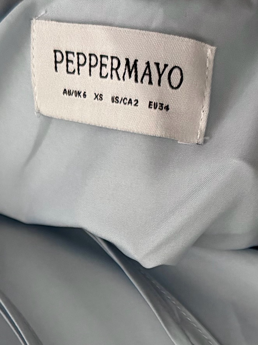 Peppermayo Aullie Halter Maxi Dress in Light Blue - Size 2 (XS) - Picture 14 of 16